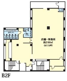 セソーラス西麻布 B2階 間取り図