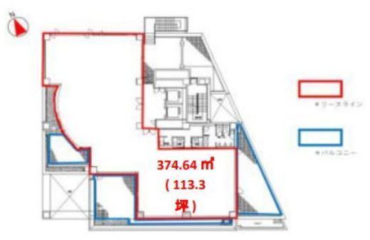 広尾MTRビル 7階 間取り図