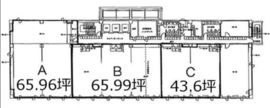 興和広尾ビル 5階B 間取り図