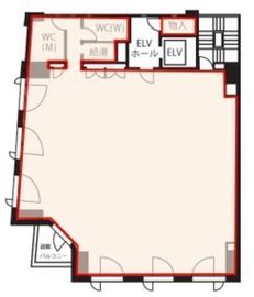 九段誠和ビル 4階 間取り図