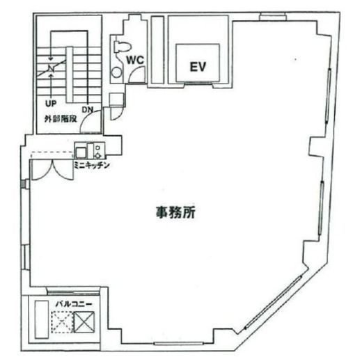 海老屋ビル 7階 間取り図