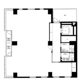 Yunuoビル 2階 間取り図