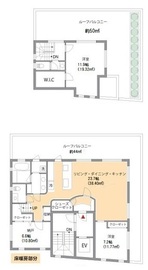 ロイヤルヒル元麻布(SOHO) 501 間取り図