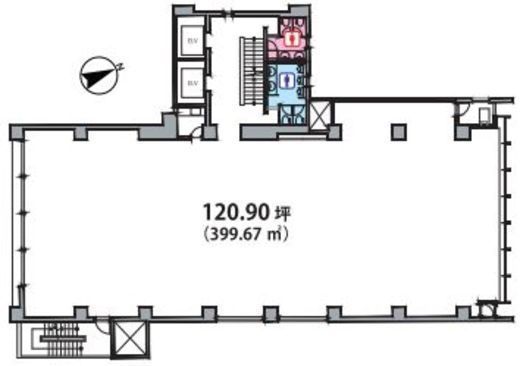 11東洋海事ビル 2階 間取り図