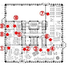 三田43MTビル 8階 間取り図