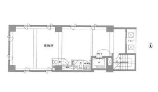 サンキビル 9階 間取り図