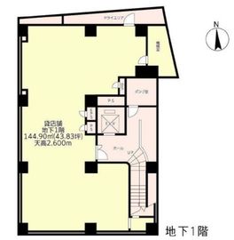 麹町MKビル 地下1階 間取り図