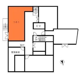 新陽ビル(高田馬場) B101 間取り図