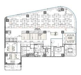 THE CROSS日本橋人形町(旧:FT日本橋久松町ビル) 8階 間取り図