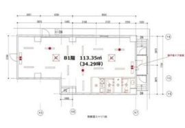 ライオンズステーションプラザ半蔵門 B1階 間取り図