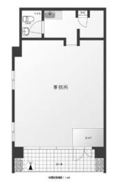 浅草橋アムフラット2(店舗) 101 間取り図