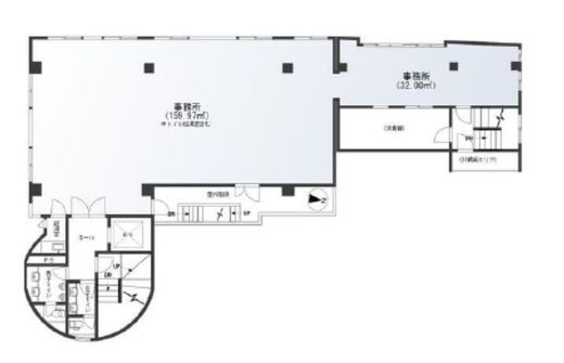 第八菊星タワービル 9階 間取り図