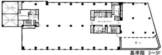 東山ビル 4階 間取り図