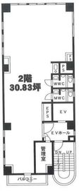MFビル 2階 間取り図