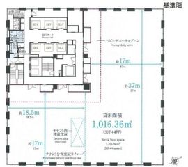 Dタワー西新宿 12階 間取り図