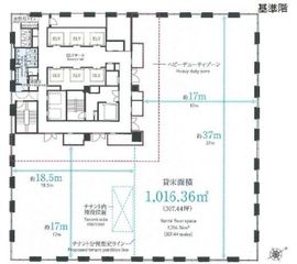 Dタワー西新宿 11階 間取り図