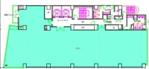 共同ビル(室町1丁目) 9階 間取り図