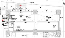 プラウド新虎通り(店舗) 1階 間取り図