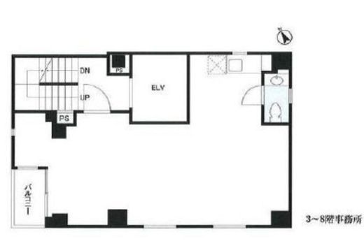 V1Bldg 7階 間取り図