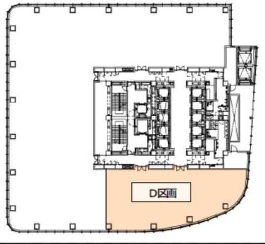 東京スカイツリーイーストタワー 15階 間取り図