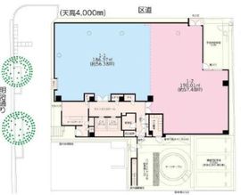 Barbizon8 1階 間取り図