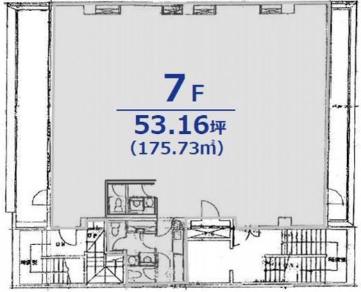 錦精社神田ビル 7階 間取り図