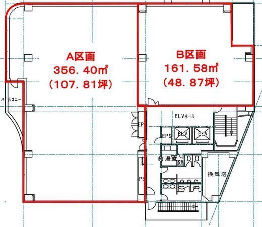 いちご本郷ビル 5階B 間取り図