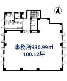 サクセス芝大門ビル 3階 間取り図