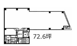 Daiwa神田須田町ビル（旧:プライム神田ビル） 2階 間取り図