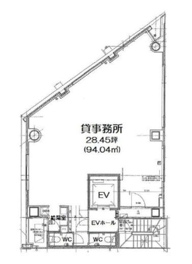 秋葉原SHビル 6階 間取り図