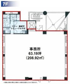 コルティーレ高田馬場 7階 間取り図