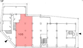 松岡九段ビル 105 間取り図