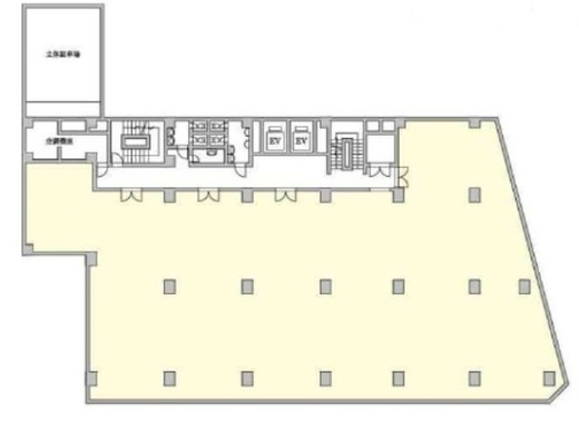 コリドースクエア銀座7丁目(旧:銀座同和ビル) 6階 間取り図
