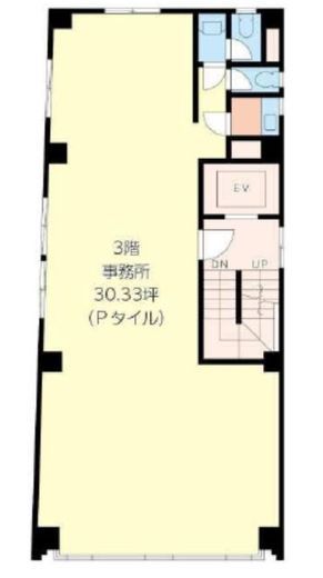 ロハス松濤 3階 間取り図