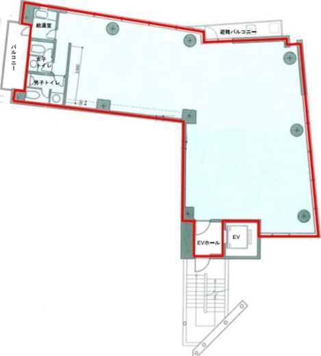 MK麹町ビル 5階 間取り図