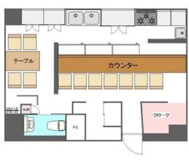 アーバンビルサカス5 1階B 間取り図