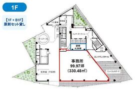 SHIMOMOTOビル 1階 間取り図