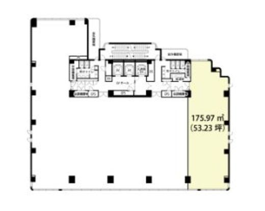 BPRプレイス神谷町 4階C 間取り図