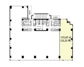 BPRプレイス神谷町 4階C 間取り図