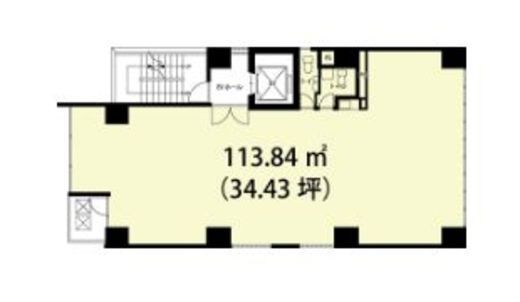朝川ビル 4階 間取り図