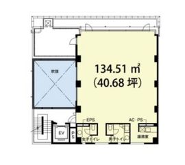 トリオ赤坂ビル 5階 間取り図
