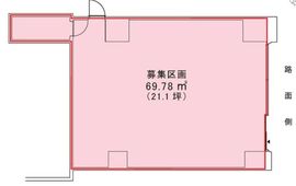 五島育英会ビル B2階 間取り図