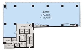 JPR人形町ビル 6階 間取り図