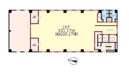 光文恒産ビル 10階 間取り図