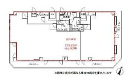 壱丁目参番館 8階 間取り図