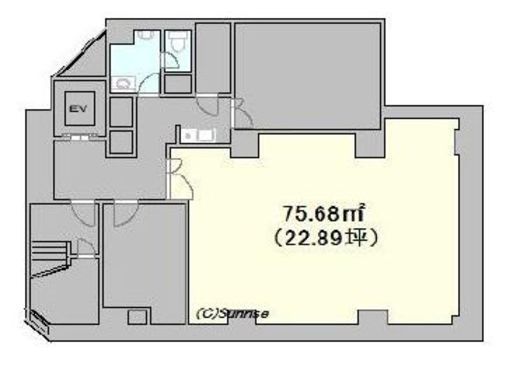 TK新都心ビル B2階 間取り図