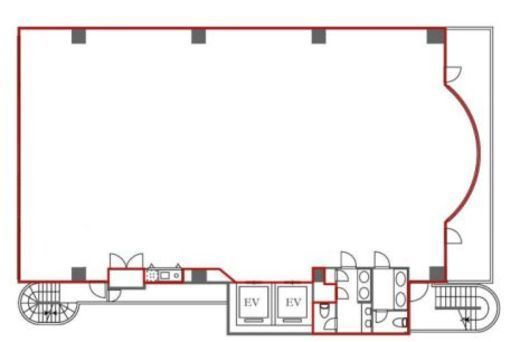 虎ノ門YHKビル 7階 間取り図