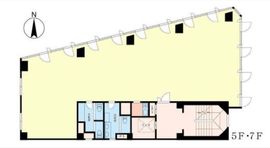 OSHIMA BLDG. 7階 間取り図