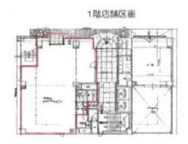 いちご高田馬場ビル 1階 間取り図