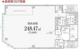 PMO新橋 7階 間取り図